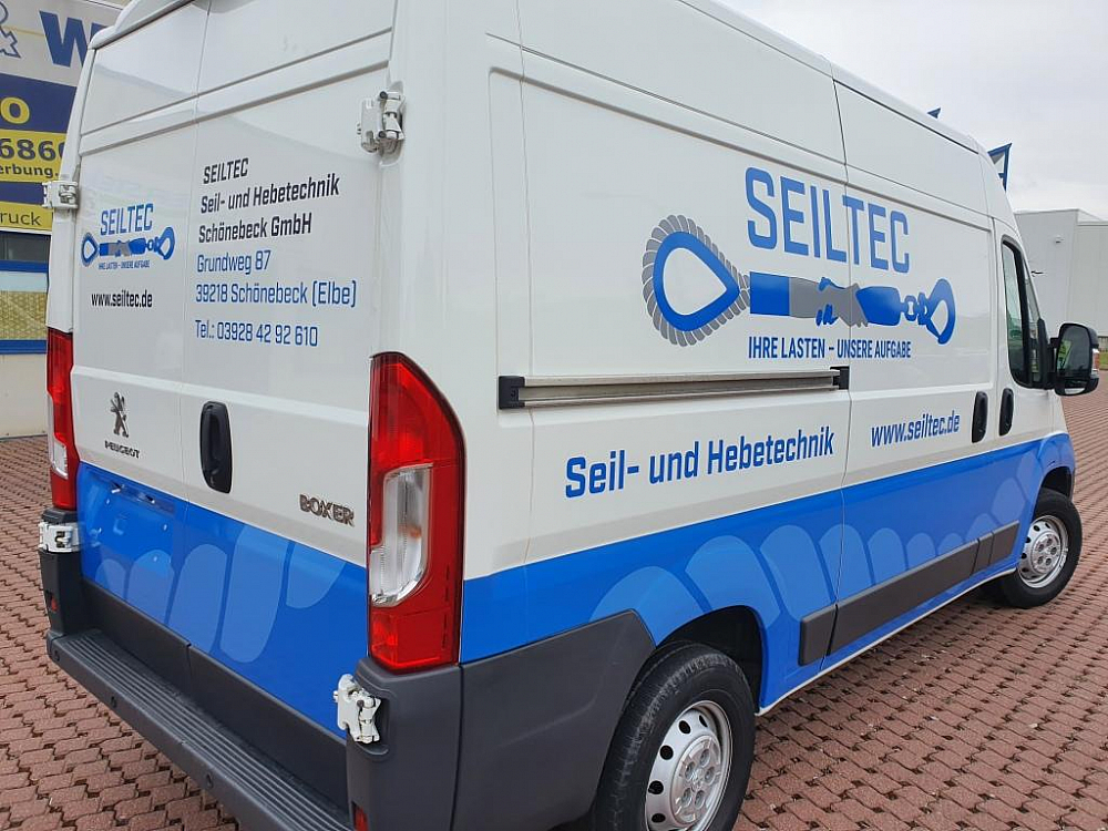 Neues Design für Seiltec GmbH Schönebeck
